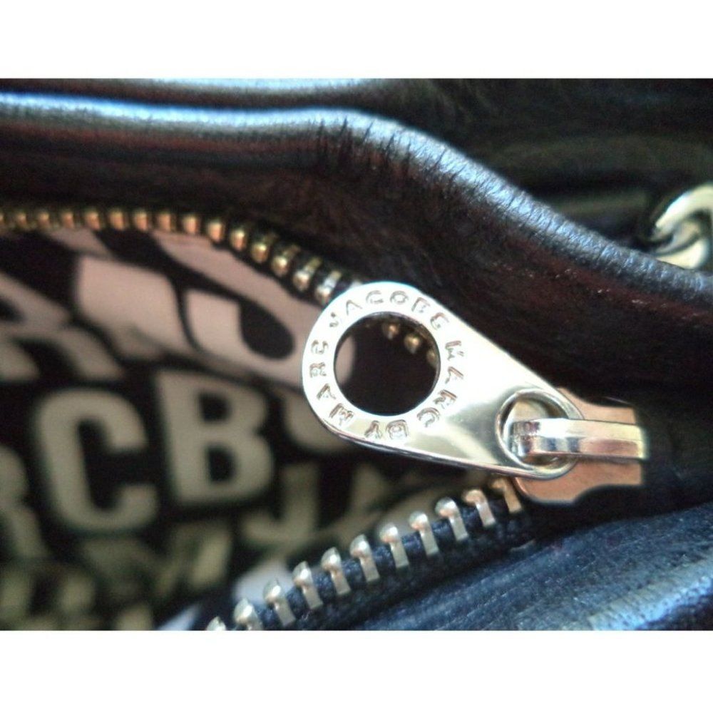 Marc by Marc Jacobs Clutch Marc PERCY TURN LOCK Noir NWOT - Picture 6 of 6
